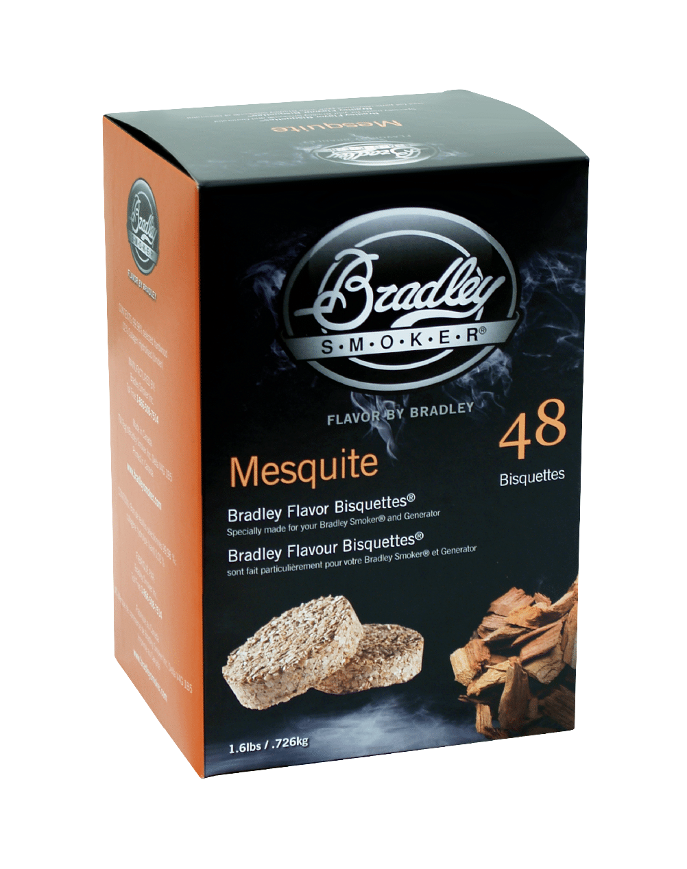 Biskety Mesquite pro kuřáky Bradley