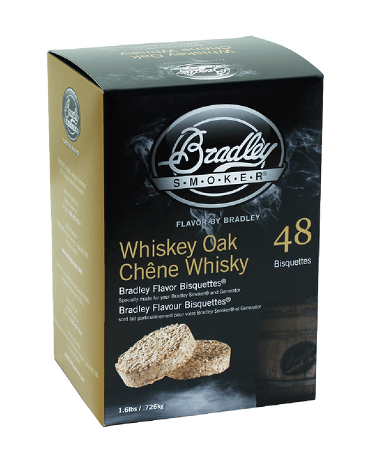 Whisky Oak Biquette pro kuřáky Bradley