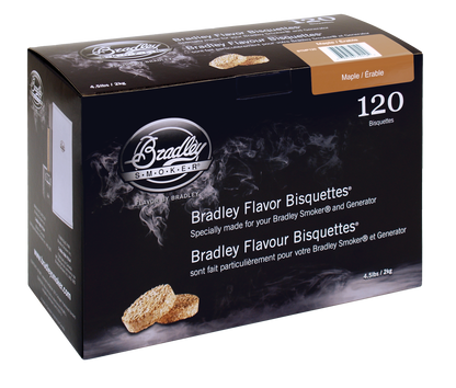 Javorové biskety pro kuřáky Bradley