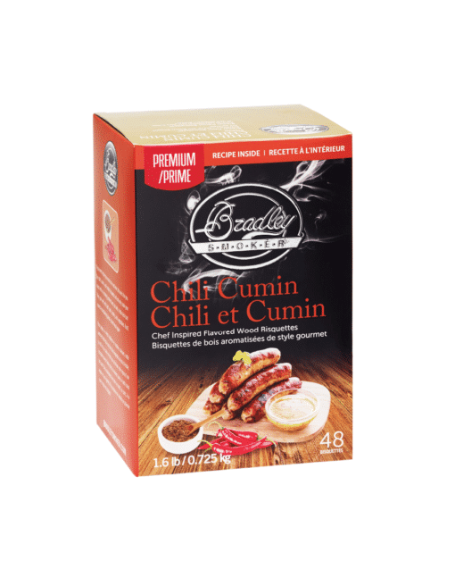 Chilli Cummin bisquettes pro Bradley Smoker