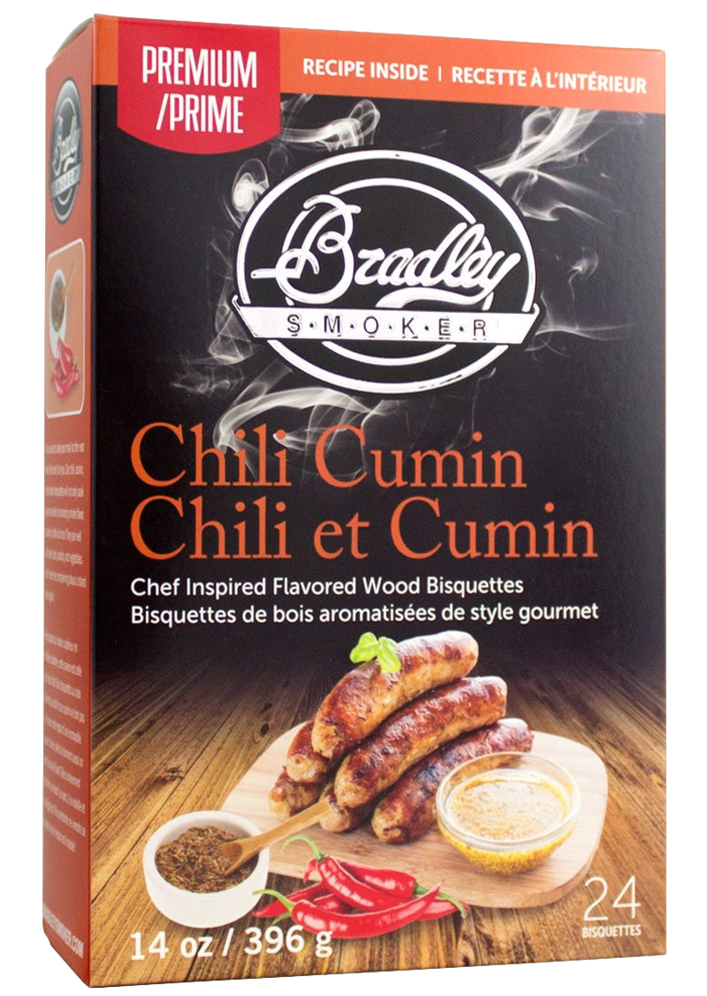 Chilli Cummin bisquettes pro Bradley Smoker