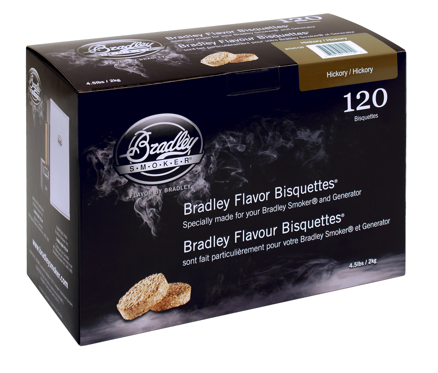 Biskety Hickory pro kuřáky Bradley