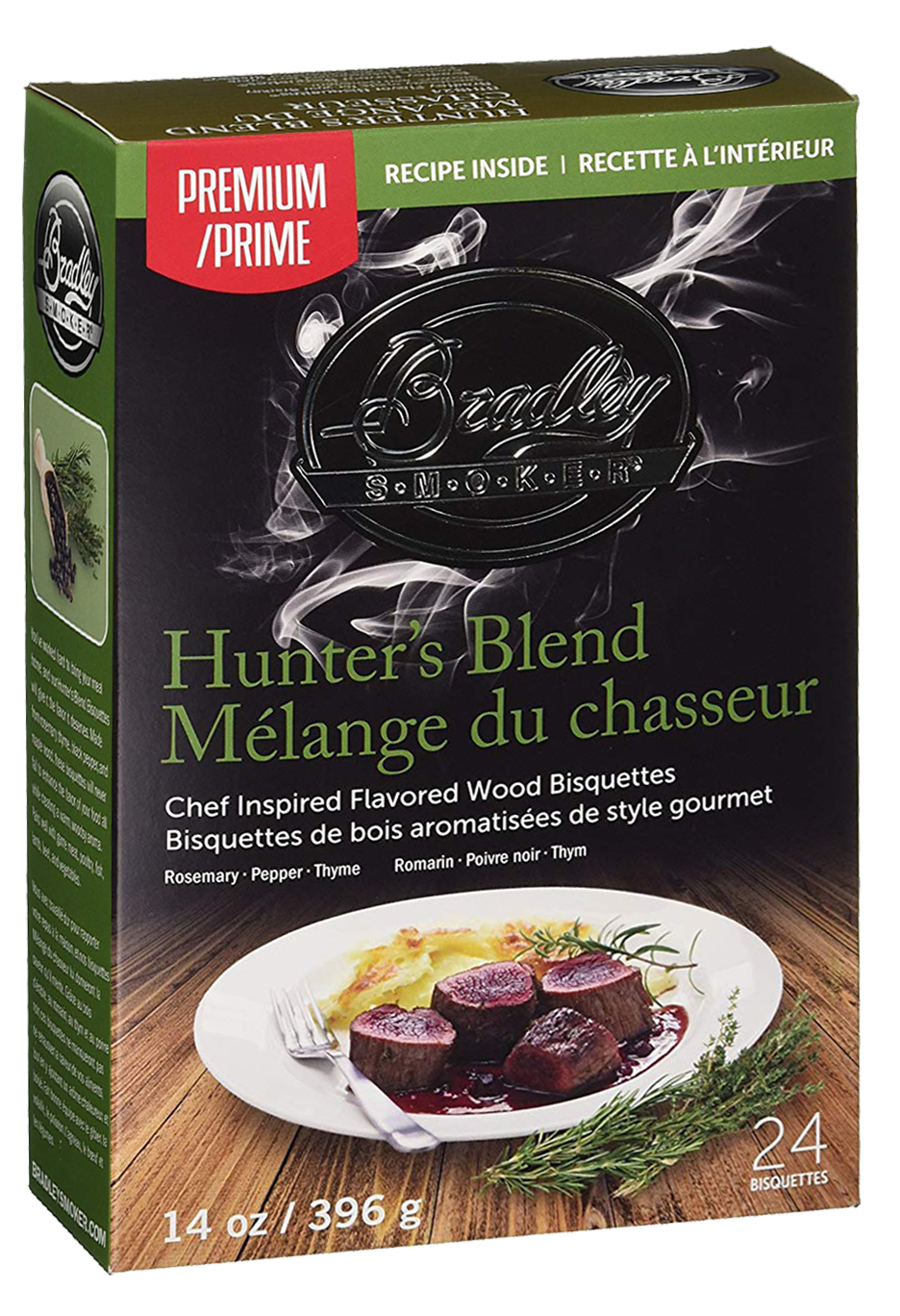 Hunters Blend Biquettes pro Bradley Smoker