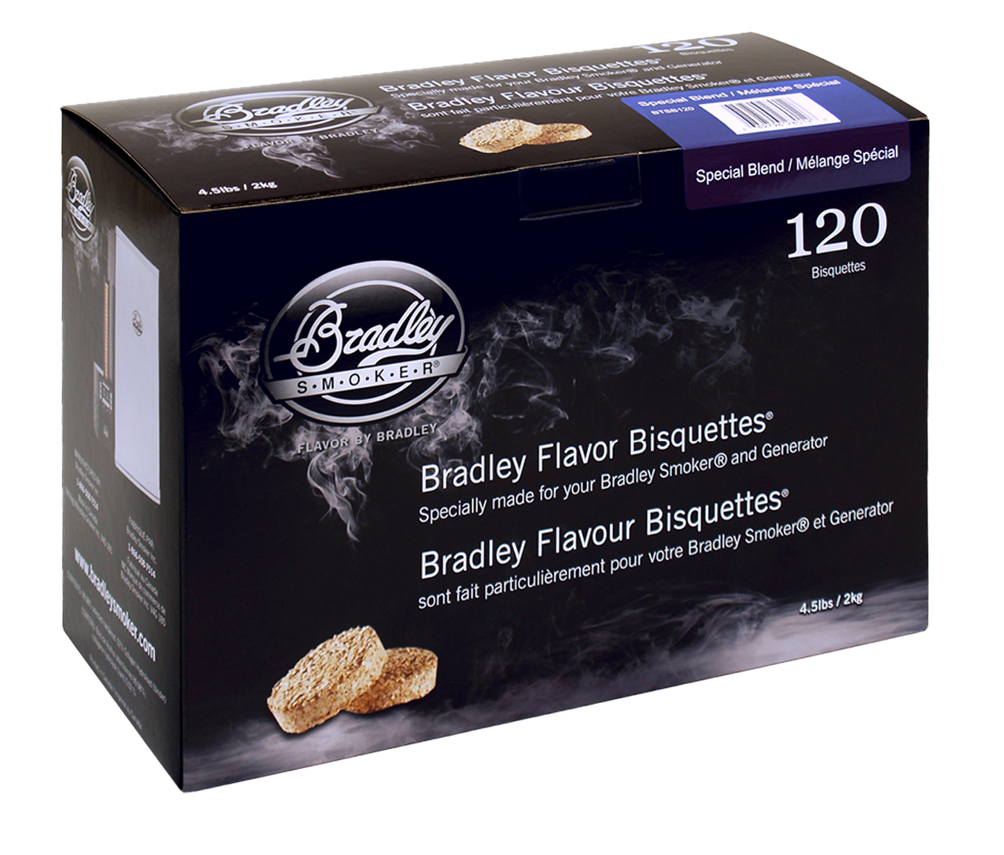 Speciální směs bisket pro kuřáky Bradley